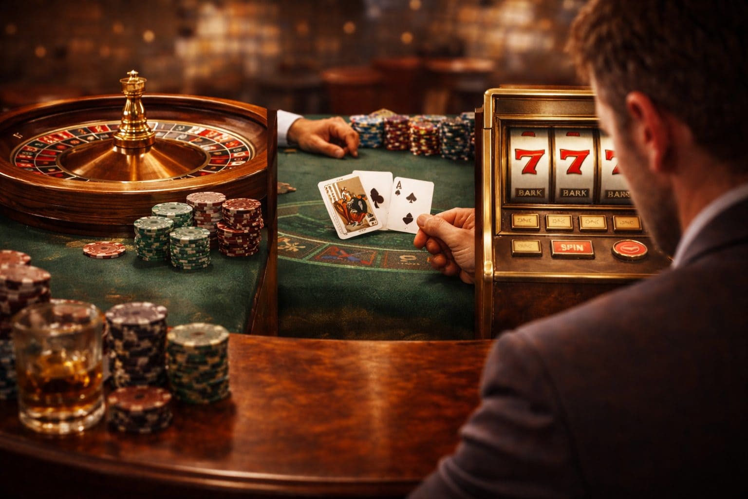 Ruleta, blackjack o slots: por dónde empezar